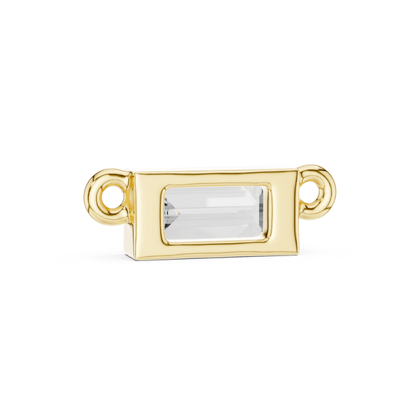 Elegant Baguette Diamond Necklace