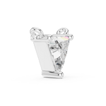 Load image into Gallery viewer, Modern Trilliant Diamond Necklace
