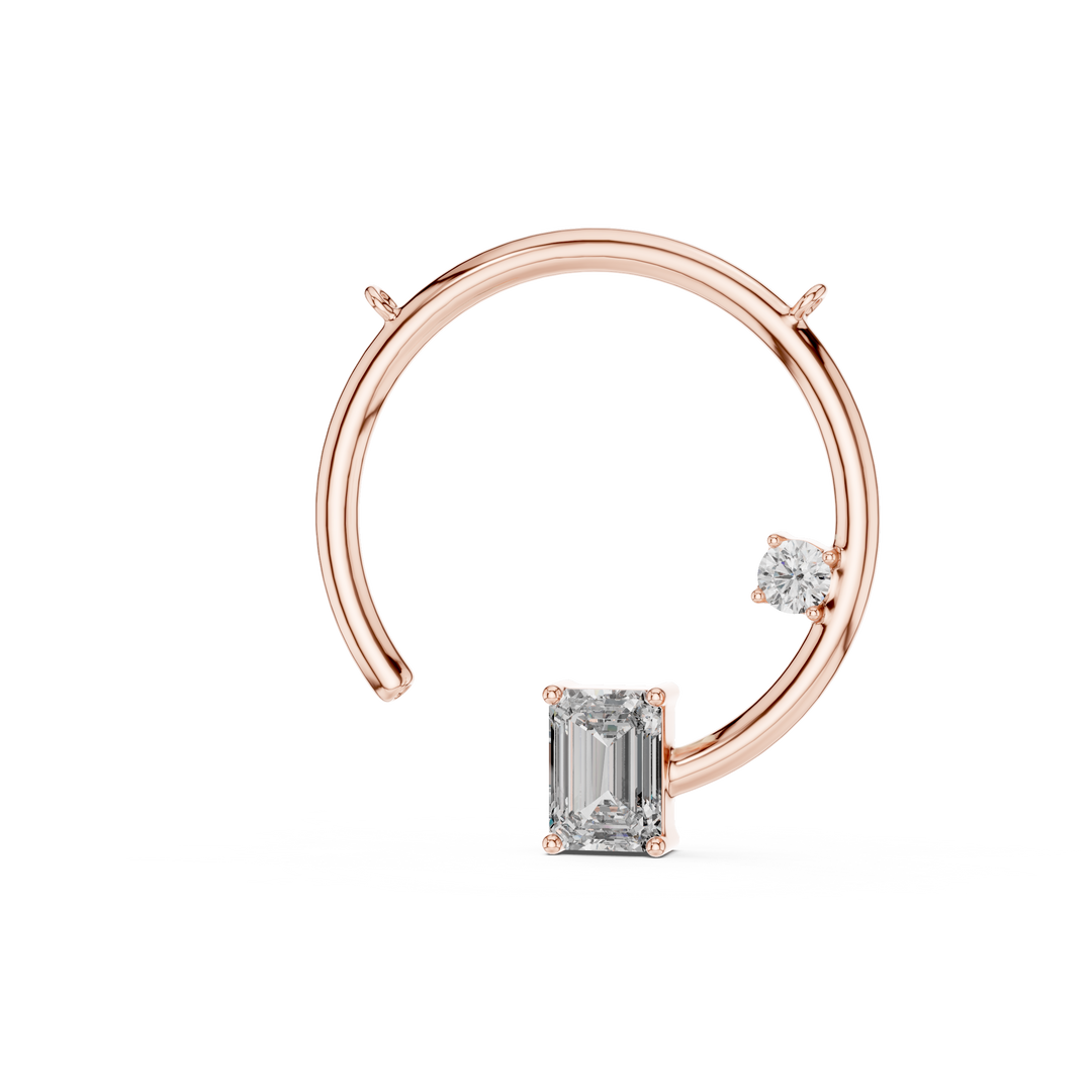 Celestial Orbit Diamond Necklace