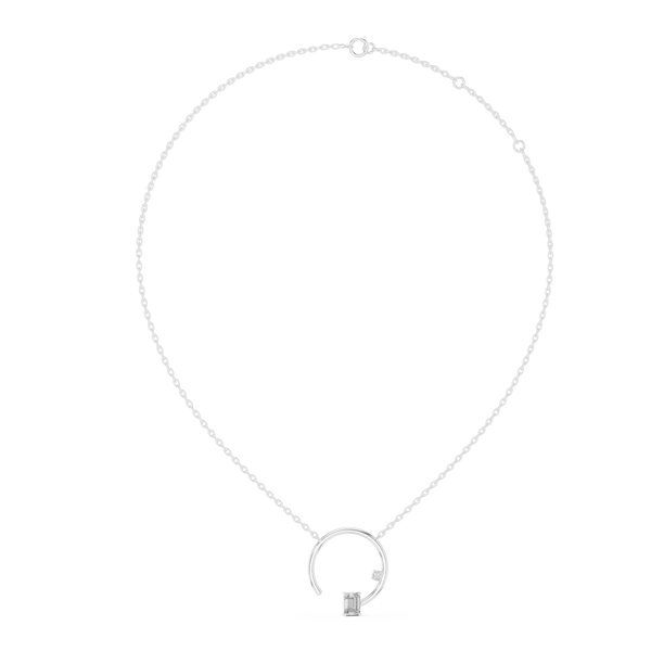 Celestial Orbit Diamond Necklace