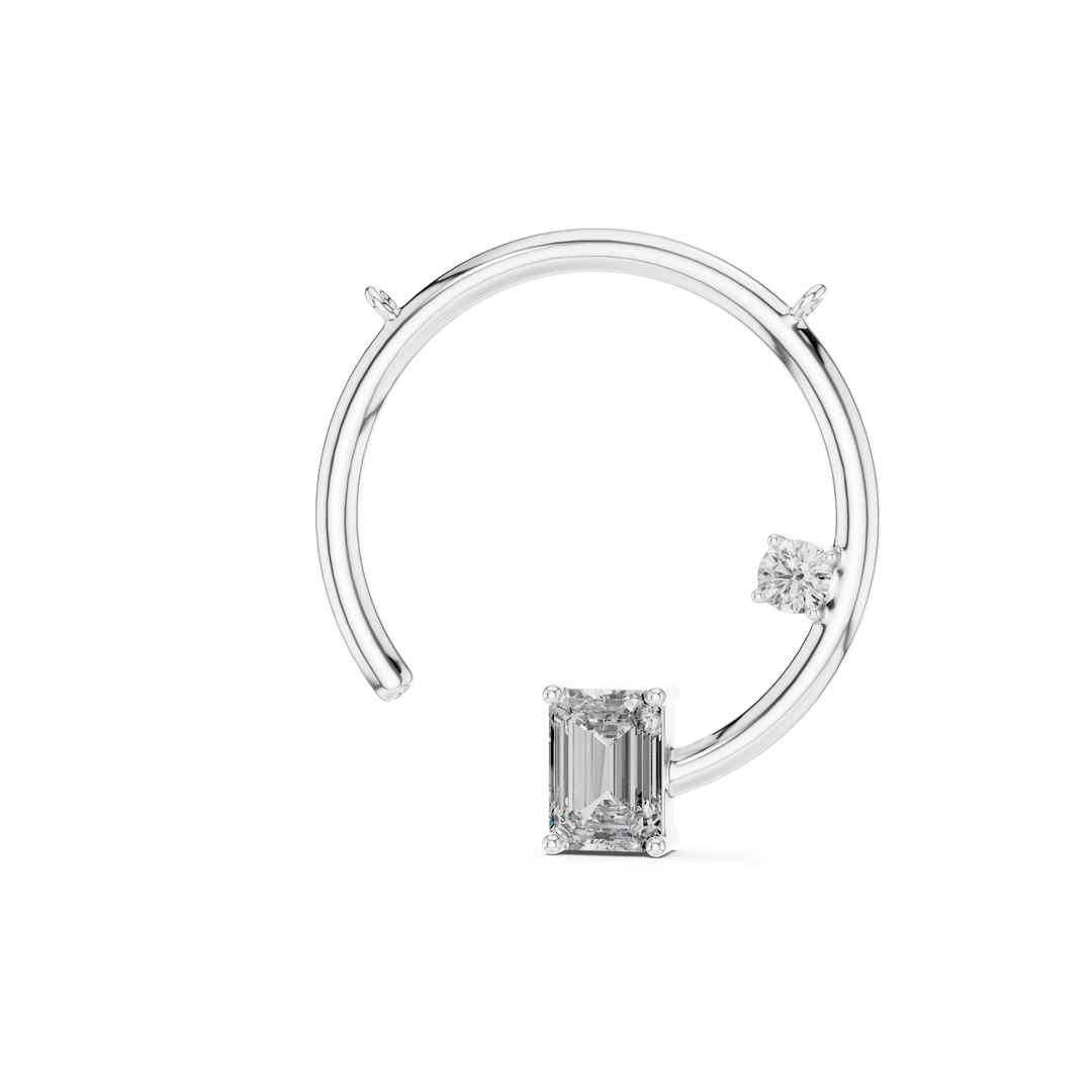 Celestial Orbit Diamond Necklace