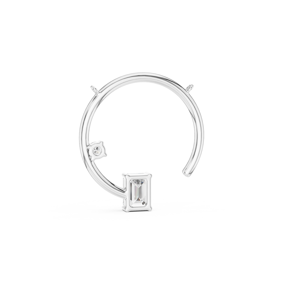 Celestial Orbit Diamond Necklace