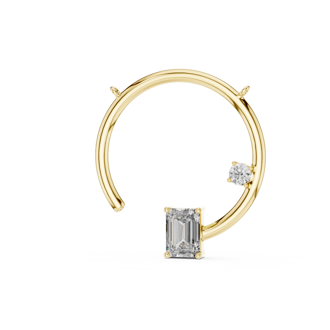 Celestial Orbit Diamond Necklace