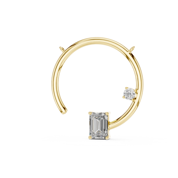 Celestial Orbit Diamond Necklace