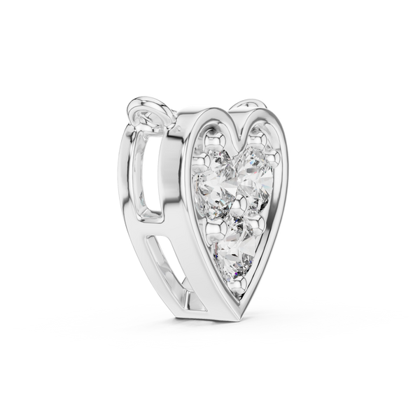 Timeless Heart Shape Diamond Necklace