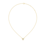 Timeless Heart Shape Diamond Necklace
