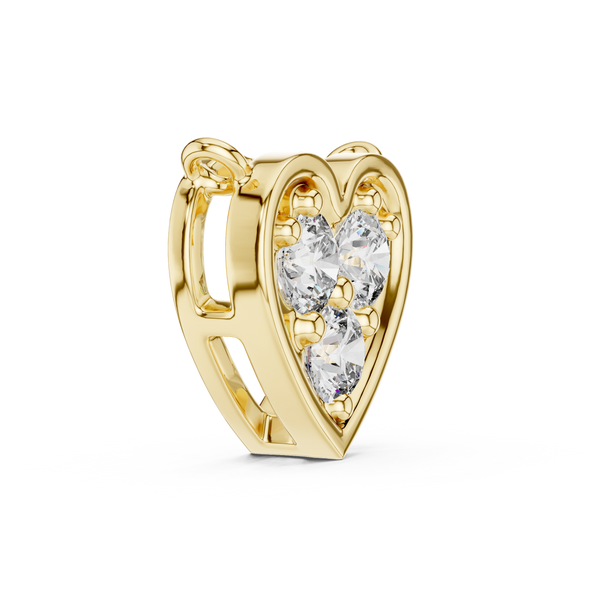 Timeless Heart Shape Diamond Necklace