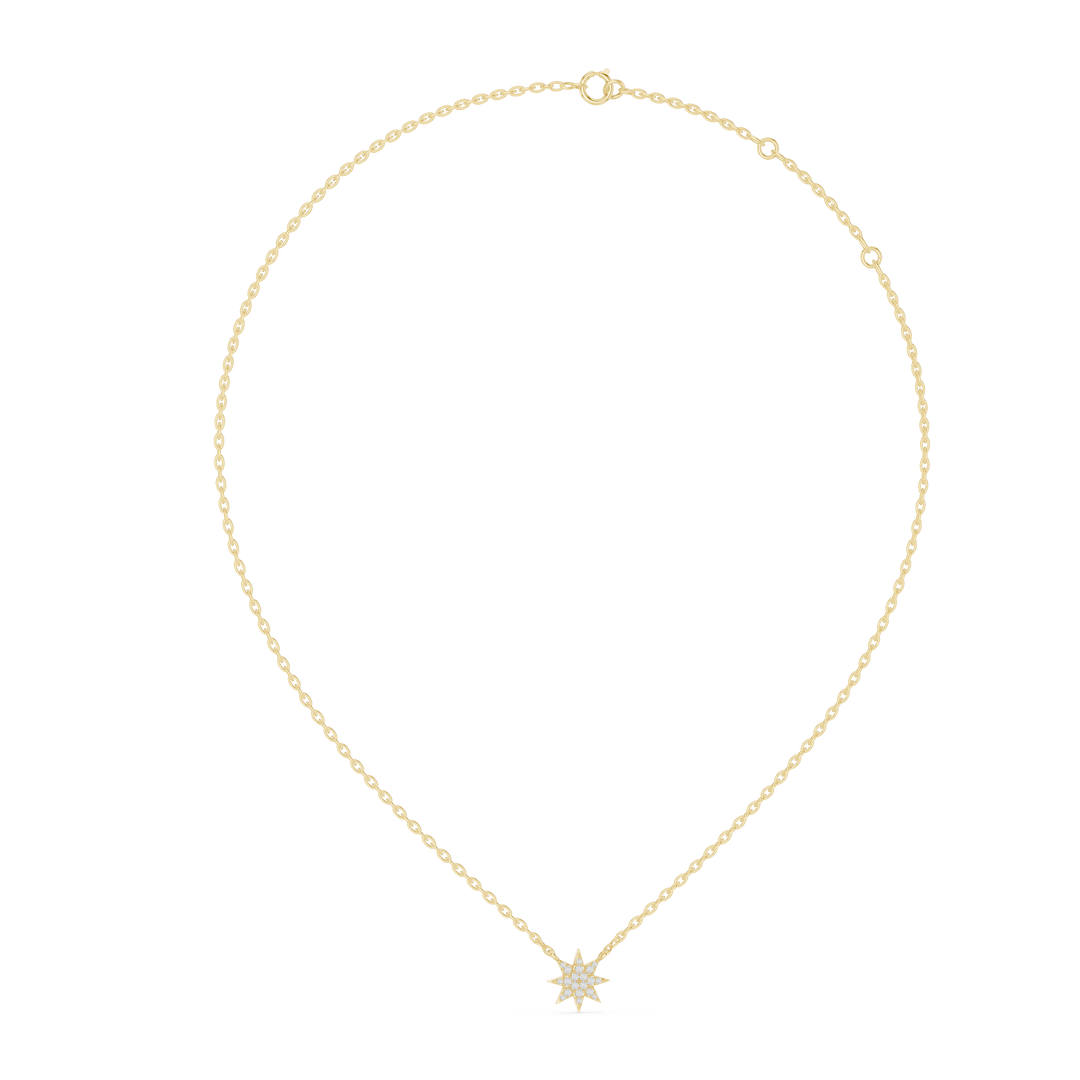 Stellar Shine Diamond Necklace