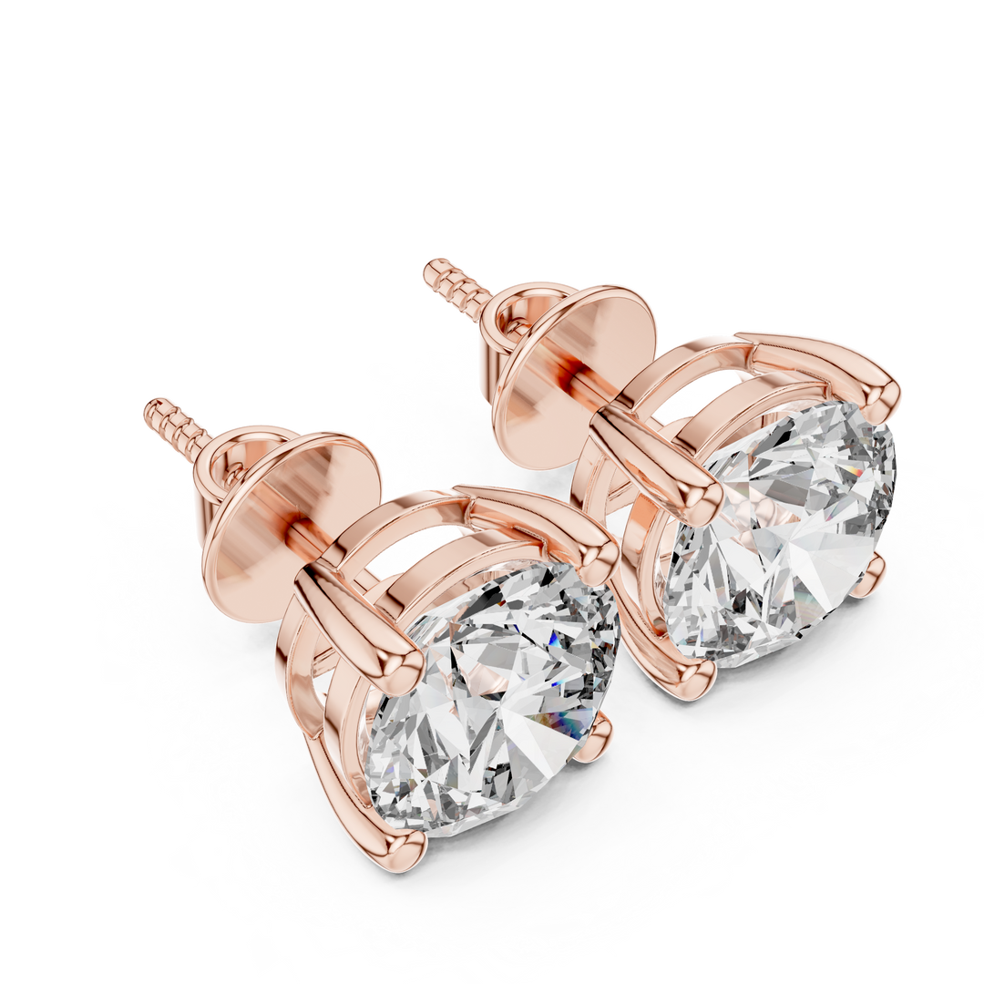 Eternal Sparkle Solitaire Earrings