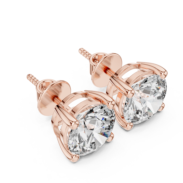 Eternal Sparkle Solitaire Earrings
