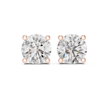 Load image into Gallery viewer, Eternal Sparkle Solitaire Earrings
