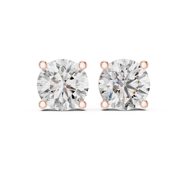 Eternal Sparkle Solitaire Earrings