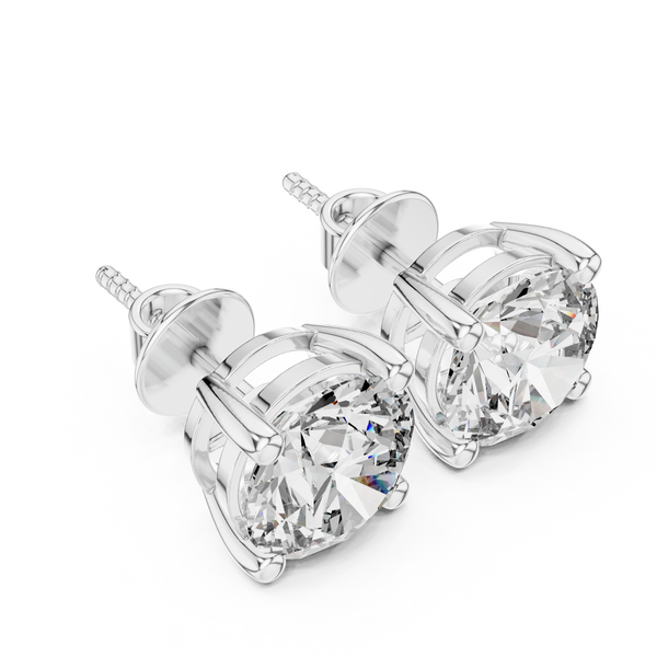 Eternal Sparkle Solitaire Earrings