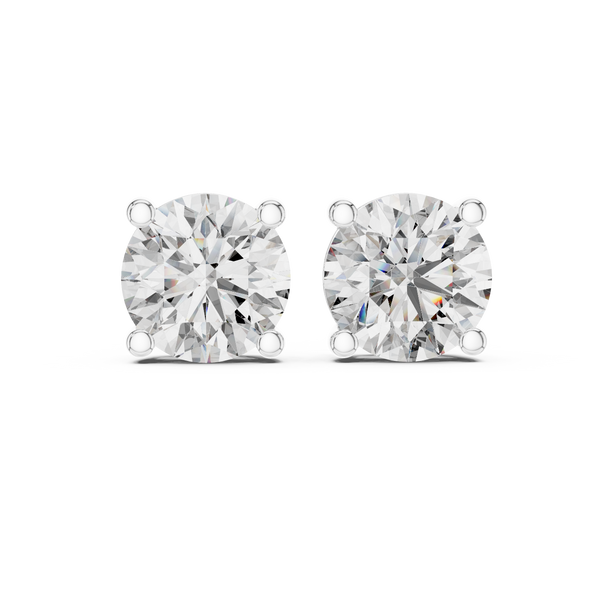 Eternal Sparkle Solitaire Earrings