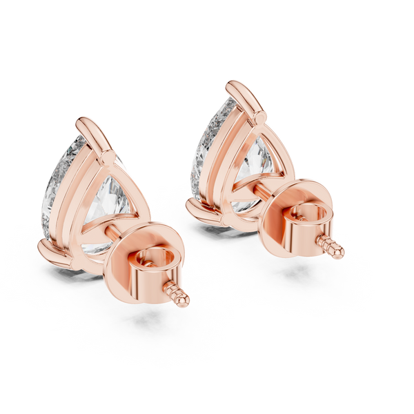 Aurora Pear Studs