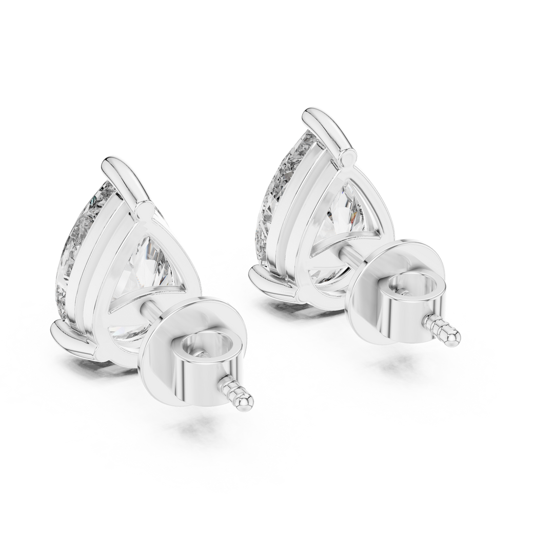 Aurora Pear Studs