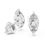 Load image into Gallery viewer, Marquise Radiance Studs
