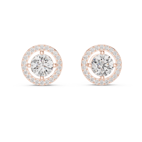 Halo Brilliance Studs