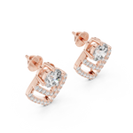 Load image into Gallery viewer, Chevron Radiance Studs
