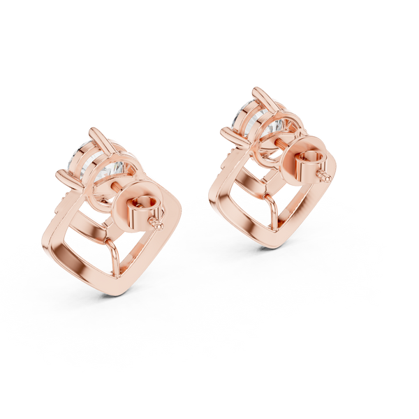 Chevron Radiance Studs