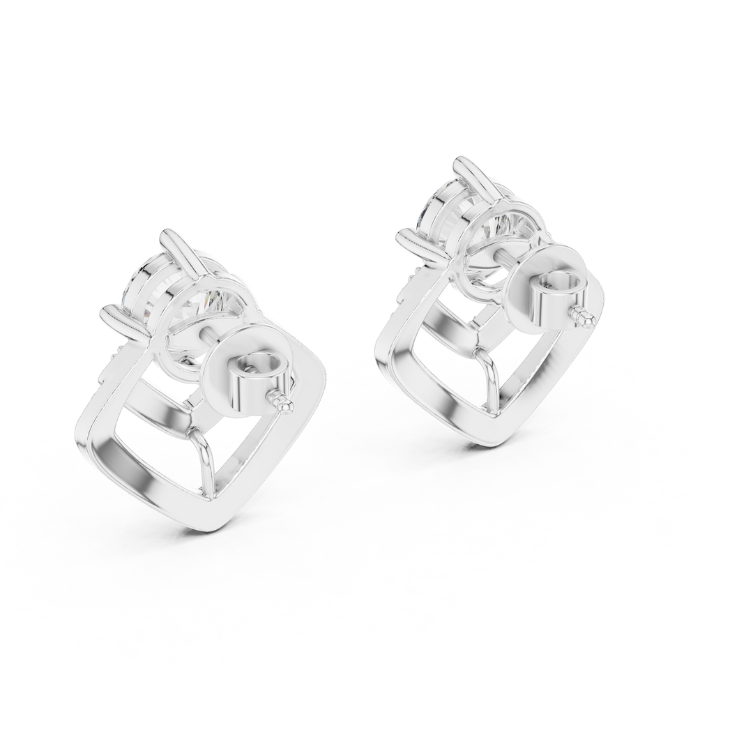 Chevron Radiance Studs