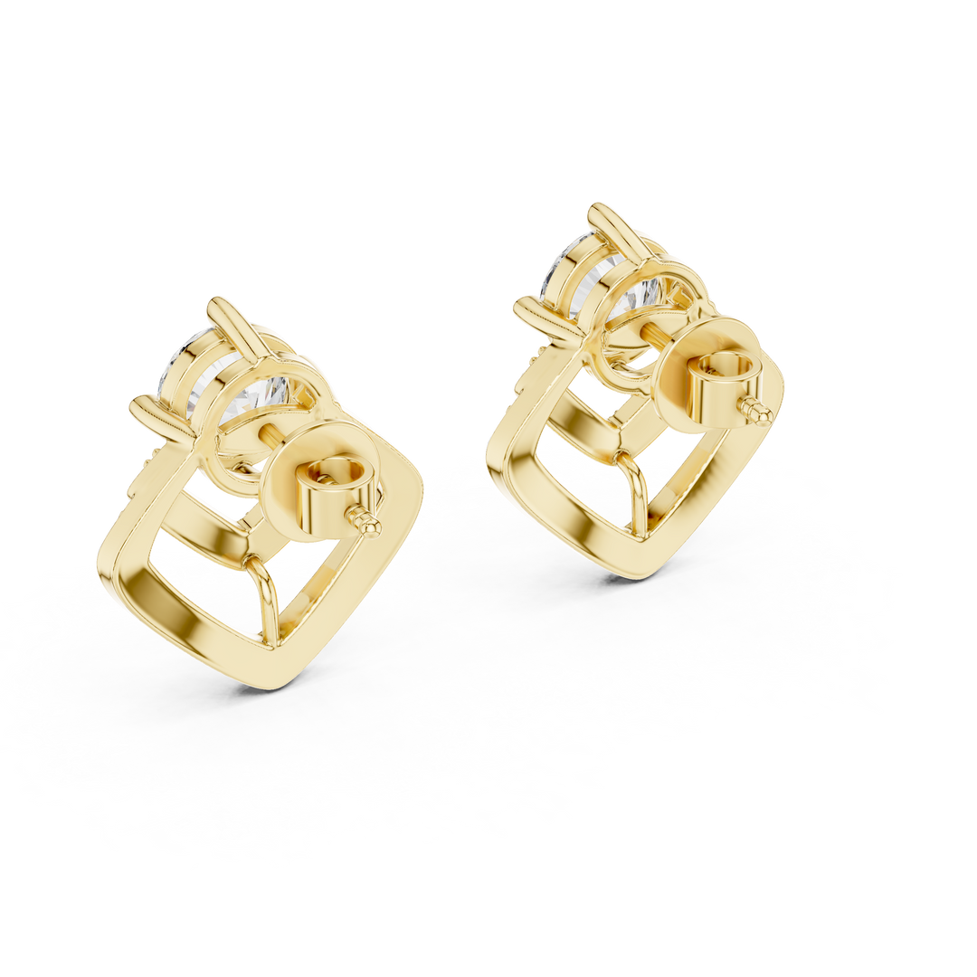 Chevron Radiance Studs