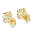 Load image into Gallery viewer, Elegant Basket Solitaire Studs
