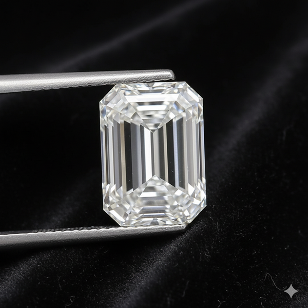 IGI Certified 2.00 CT Emerald Cut Lab Grown Diamond