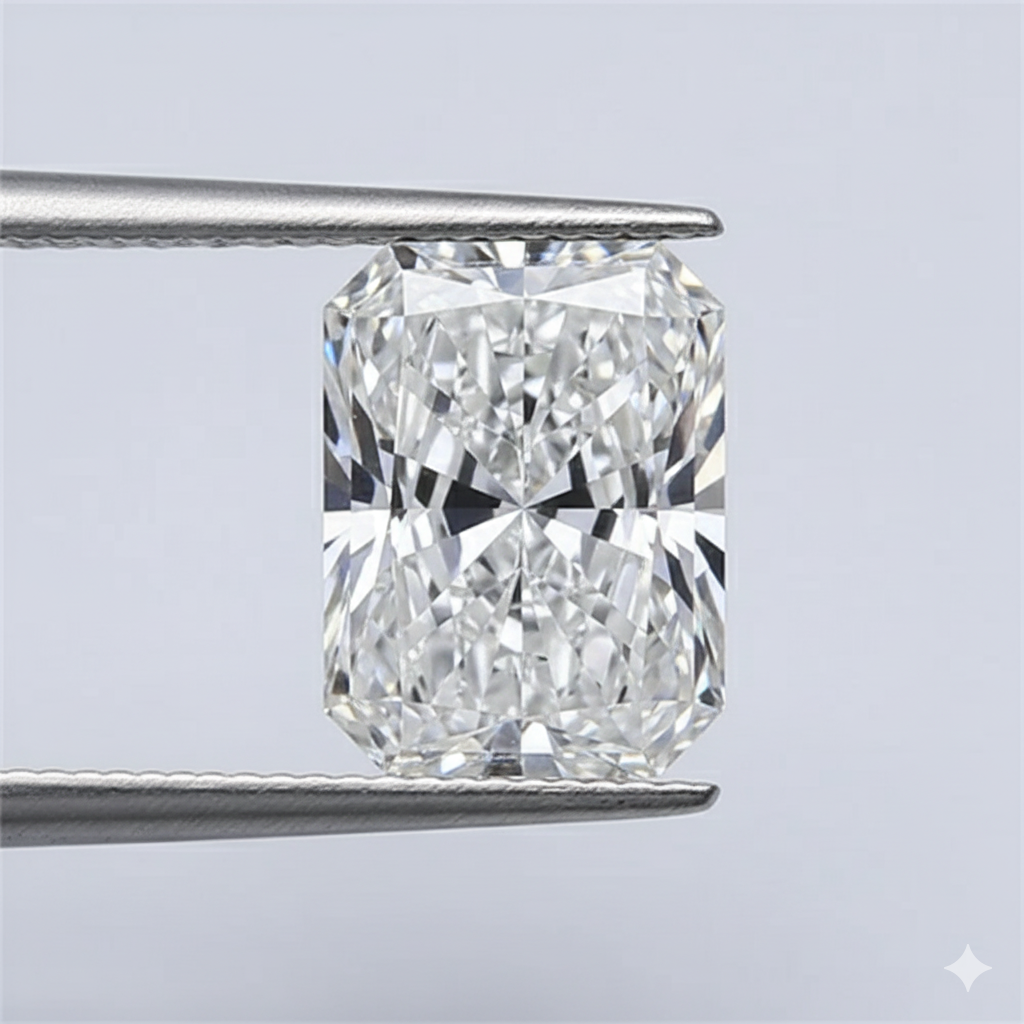 IGI Certified 2.00 CT Radiant Cut Lab Grown Diamond