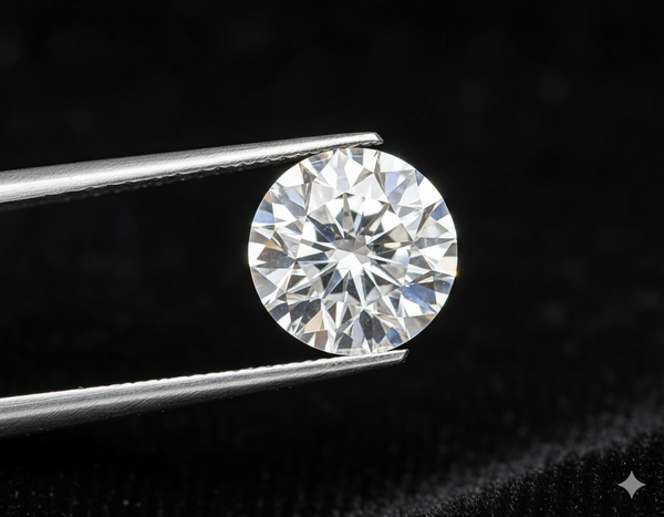 IGI Certified 1.50 CT Round Cut Lab Grown Diamond