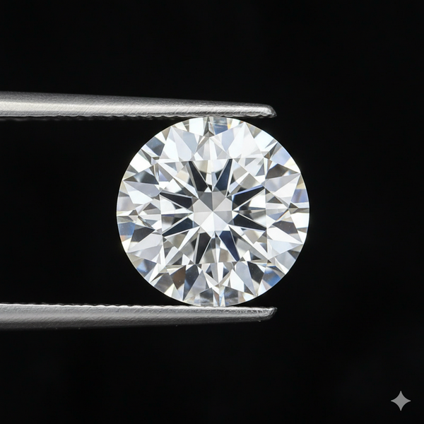 IGI Certified 2.50 CT Round Cut Lab Grown Diamond