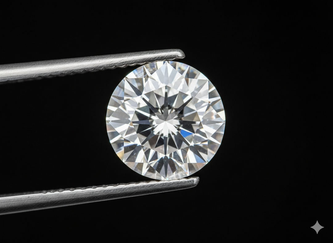 IGI Certified 2.25 CT Round Cut Lab Grown Diamond