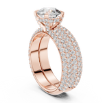 Load image into Gallery viewer, Grand Pavé Luxe ring
