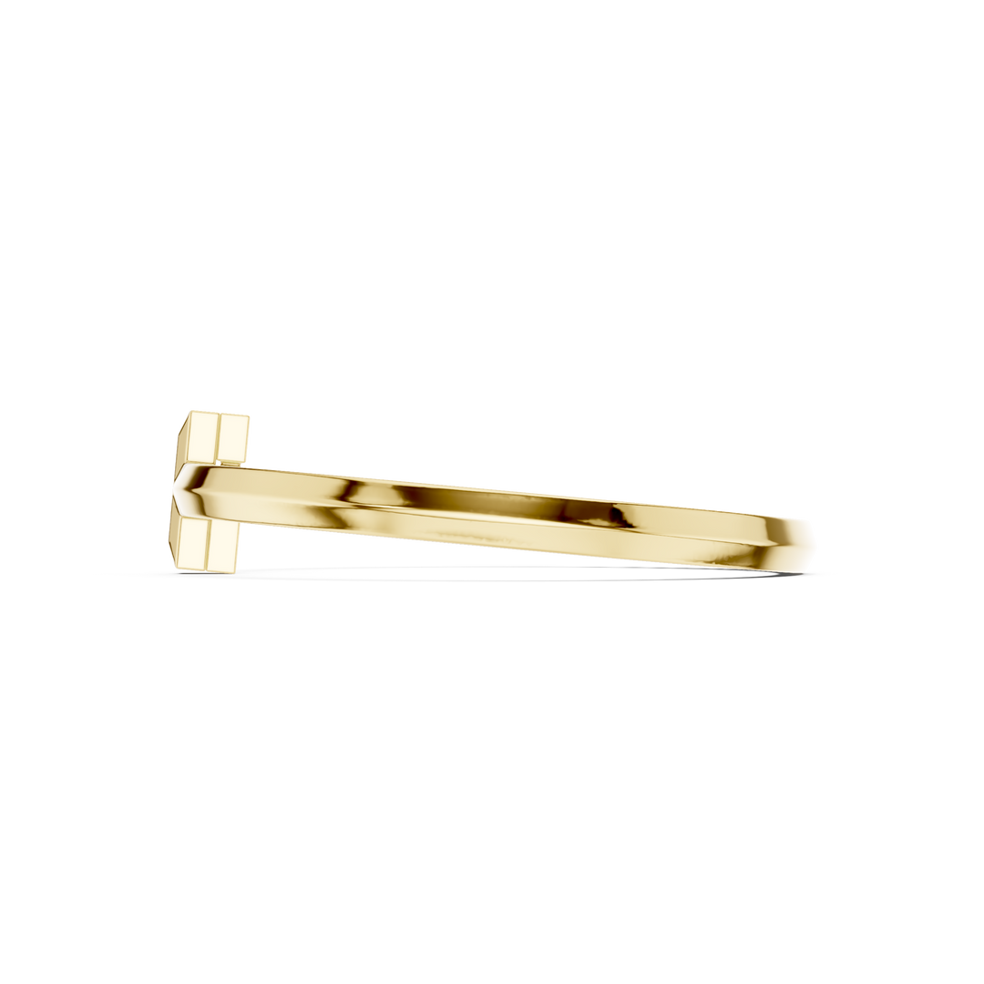 Wide Pavé Bangle Men's Bracelet — 2.58ct