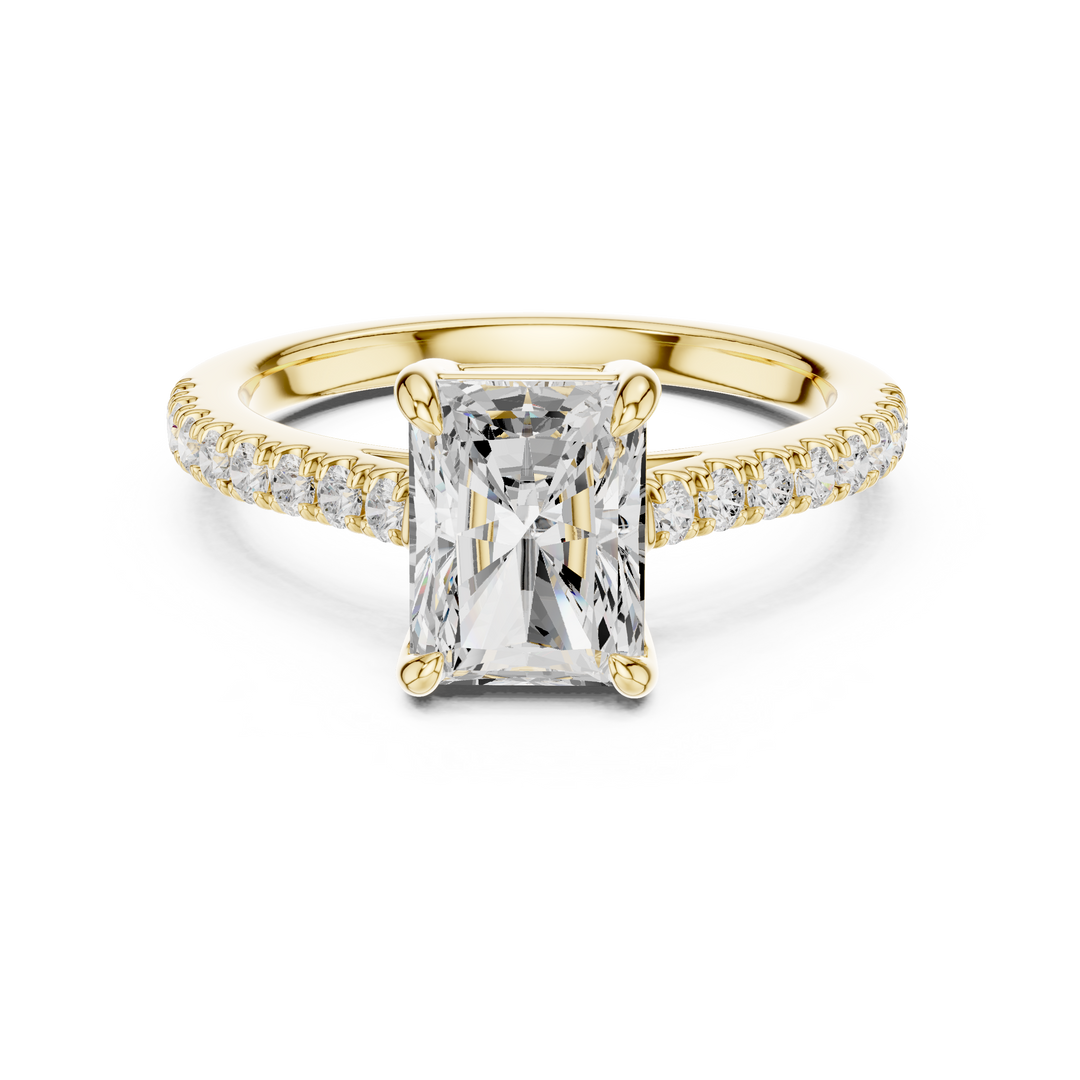 Luxe 2.00ct Radiant Cut Diamond Ring