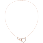 Load image into Gallery viewer, Infinity Heart Pendant Necklace — 0.88ct
