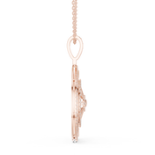 Ship Wheel Pendant — 1.41ct