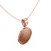 Fully Iced Circle Pendant — 1.74ct