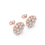 Esme Diamond Solitaire Stud Earrings