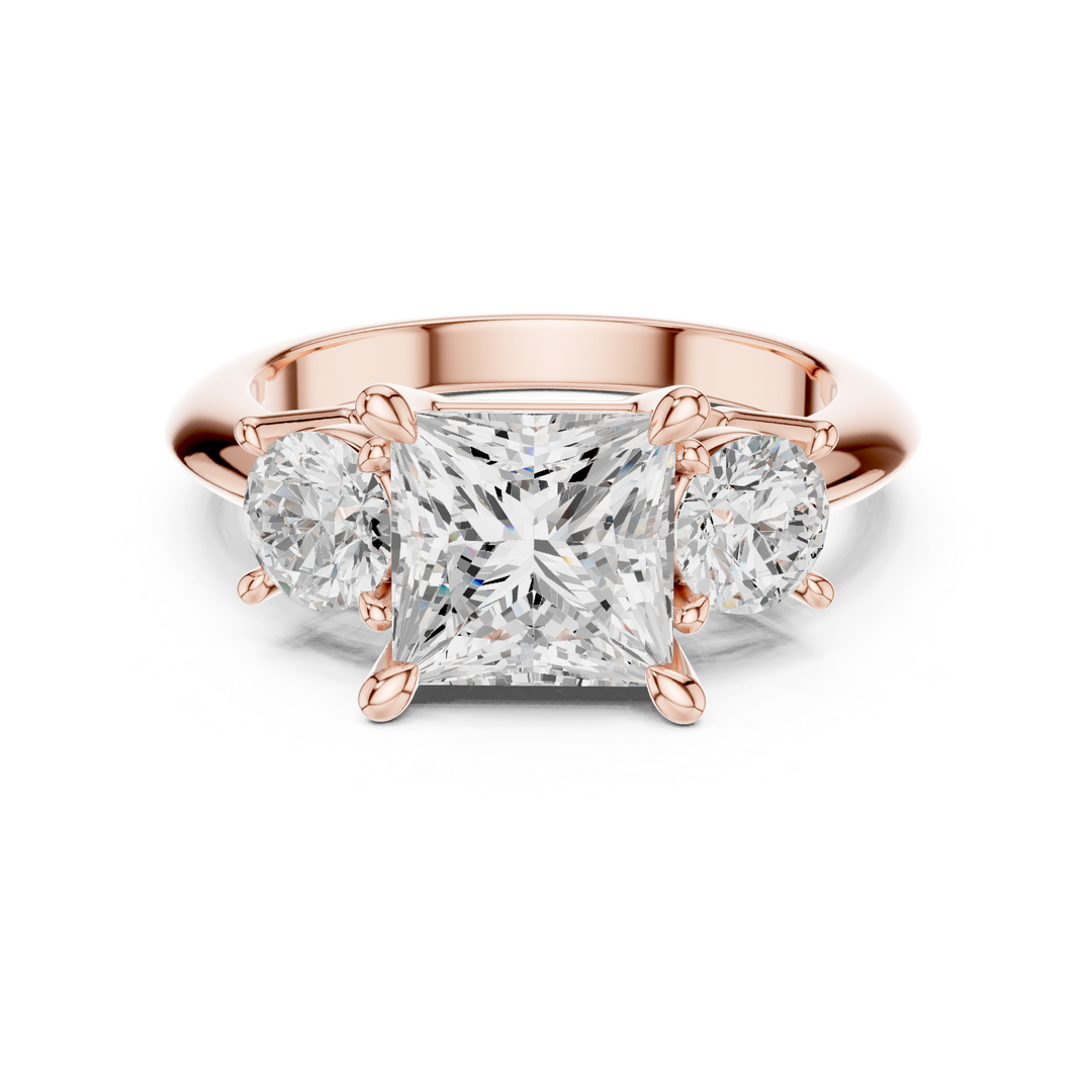 Pinnacle 2.50ct Princess Cut Diamond Ring