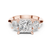 Pinnacle 2.50ct Princess Cut Diamond Ring