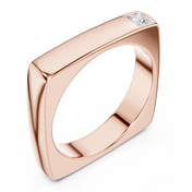 Dual Princess Mens Ring — 0.70ct