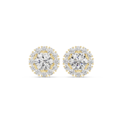 Freya Diamond Solitaire Stud Earrings