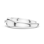 Load image into Gallery viewer, Diagonal Four Mens Ring — 0.07ct
