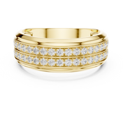 Dual Eternity Mens Ring — 0.57ct