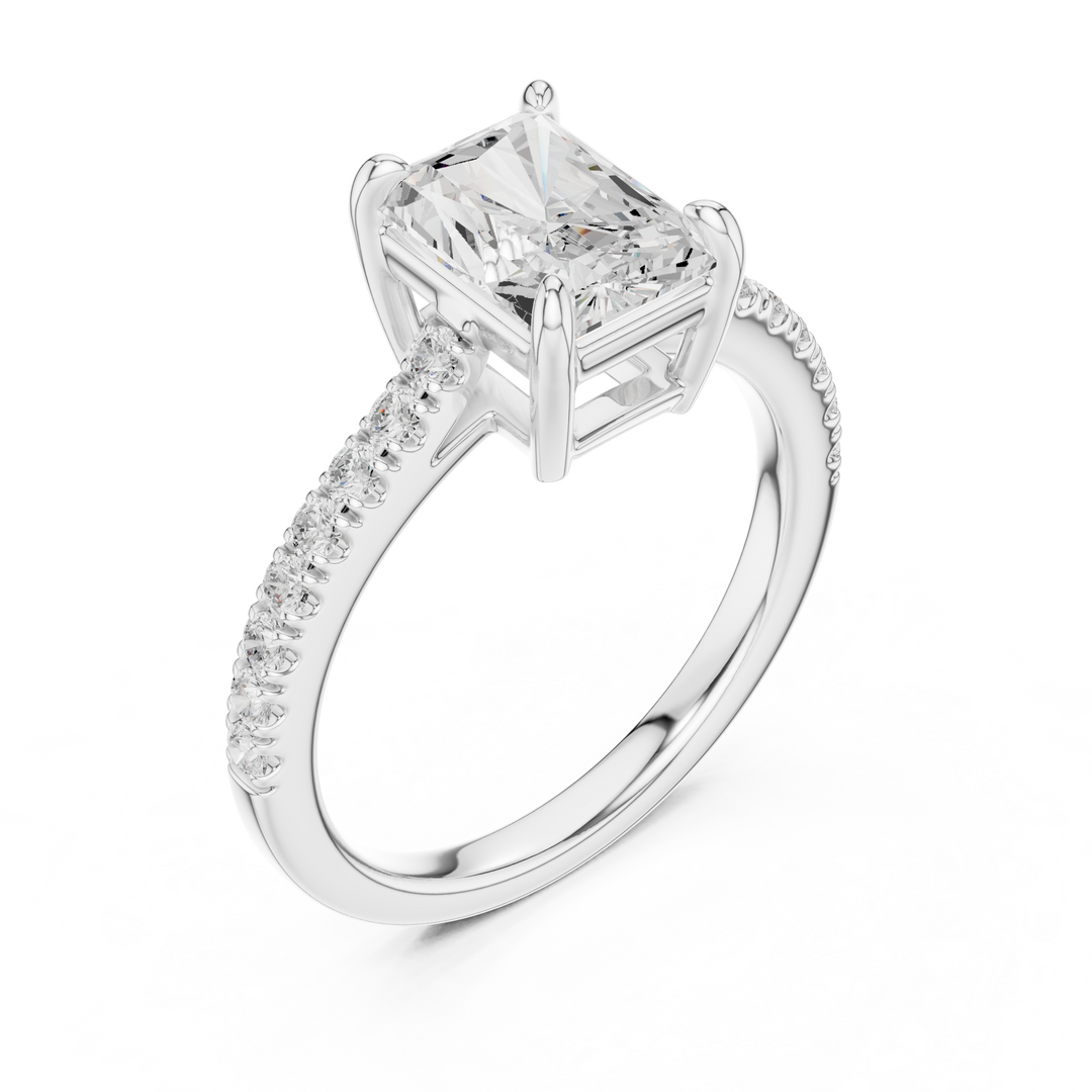 Luxe 2.00ct Radiant Cut Diamond Ring