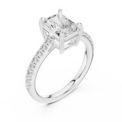 Luxe 2.00ct Radiant Cut Diamond Ring