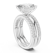 Titan 3.43ct Radiant Cut Diamond Ring