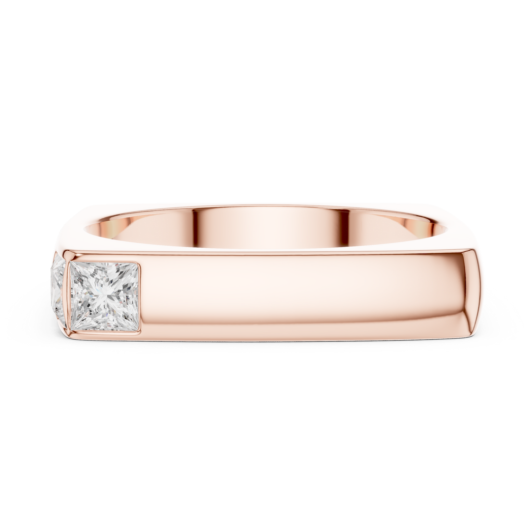 Dual Princess Mens Ring — 0.70ct