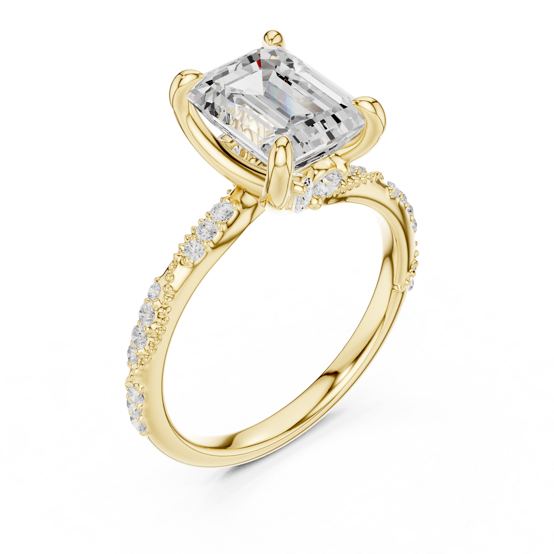 Sovereign 2.50ct Emerald Cut Diamond Ring